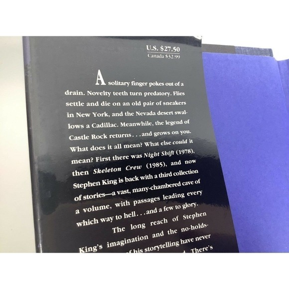 STEPHEN King Nightmares & Dreamscapes TRUE First Edition $27.50 VIKING Hardcover - Picture 6 of 7